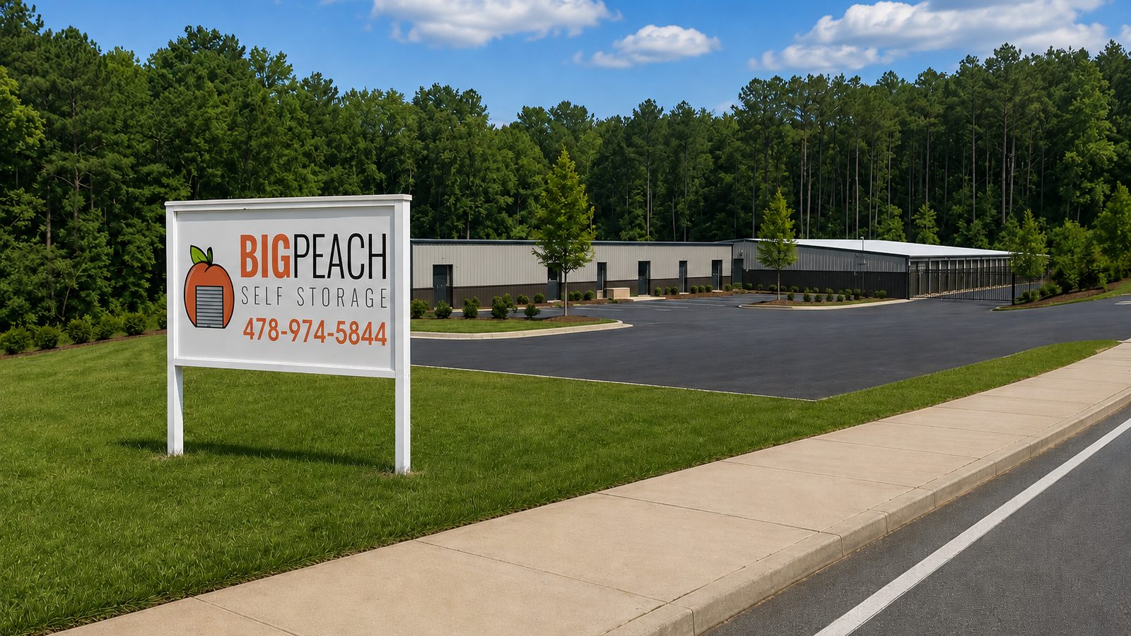 Big Peach Storage Forsyth facility