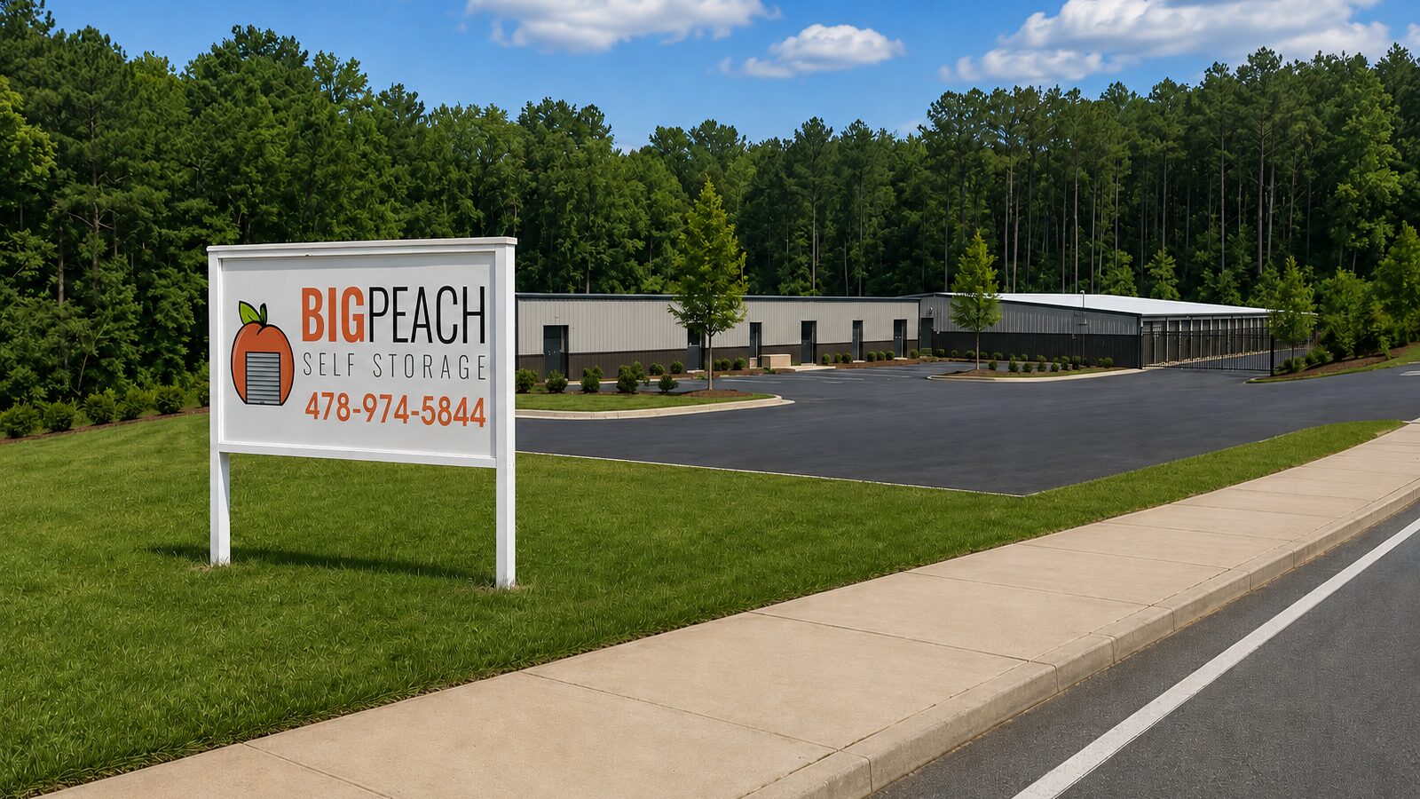 Big Peach Storage Forsyth at 995 W Main St