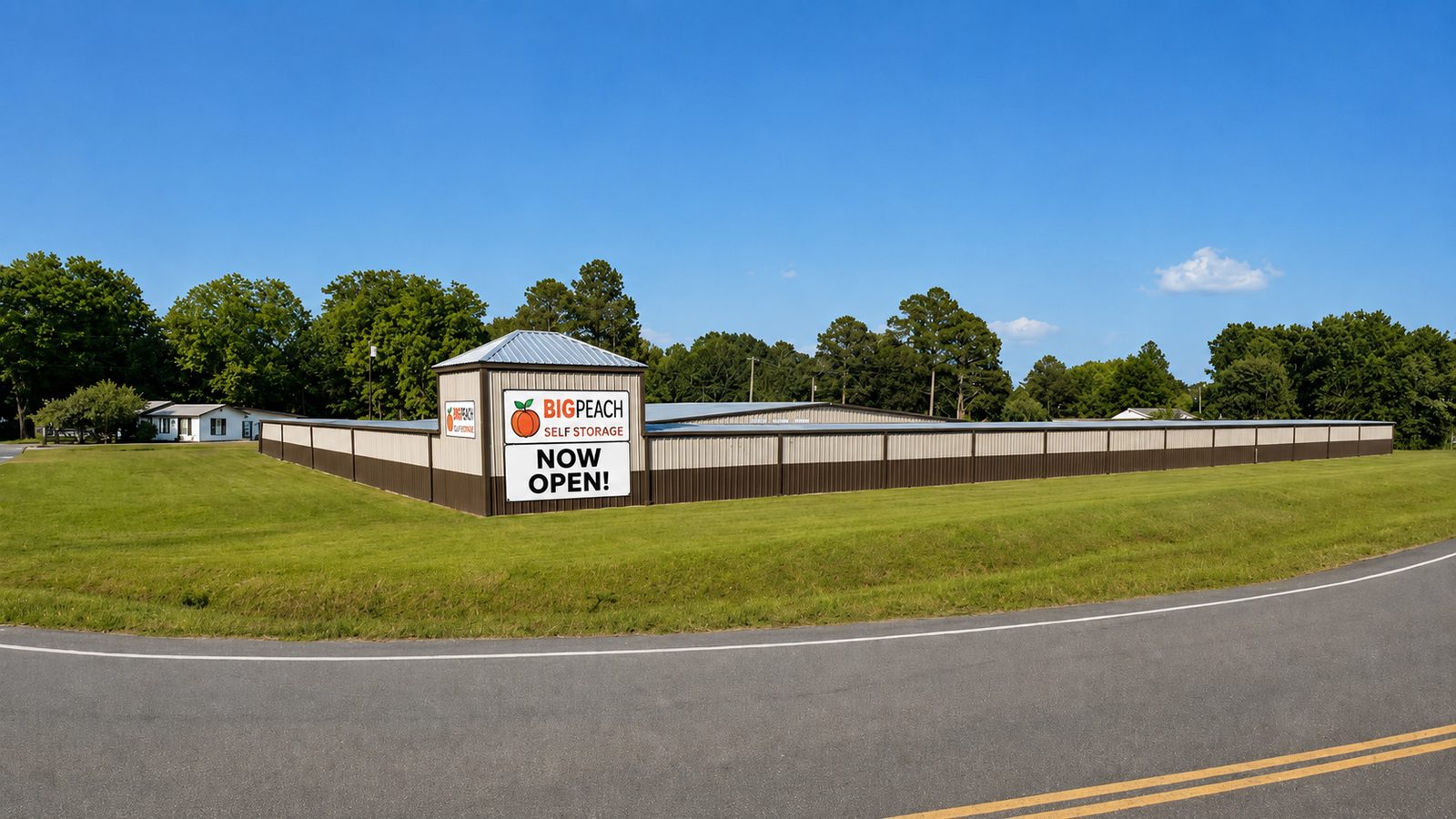 Big Peach Storage Hawkinsville at 376 Perry Hwy